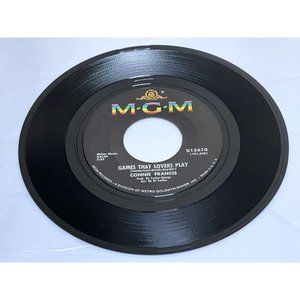 Connie Francis Games That Lovers Play Spanish Nights and You K13610 Pop VG